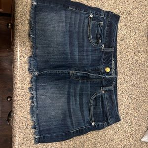 American Eagle Denim Mini Skirt